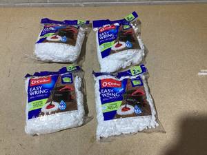 lot 266 image: LOT OF 4 O-Cedar EasyWring Microfiber Mop Head Replacements (2 Per Pack)