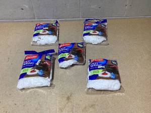 lot 268 image: LOT OF 5 O-Cedar EasyWring Microfiber Mop Head Replacements (Single Packs)