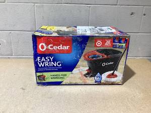 lot 391 image: O-Cedar EasyWring Spin Mop & Bucket System