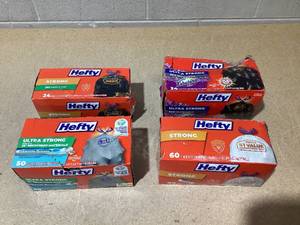 lot 379 image: LOT OF 4 Hefty Trash Bags