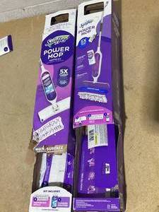 lot 293 image: LOT OF 2 Swiffer Power Mop