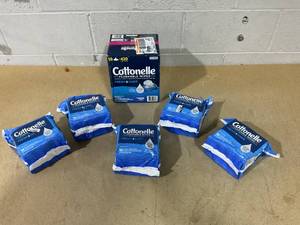 lot 387 image: LOT OF 6 Cottonelle Flushable Wipes