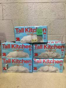 lot 316 image: LOT OF 5 up&up Tall Kitchen Trash Bags (13 Gal, 50 Per Pack)