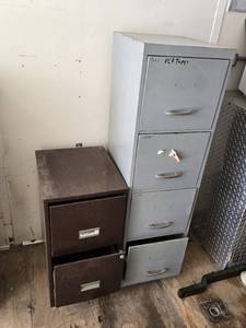 Steelcase 4-Drawer and 2-Drawer File Cabinets