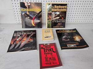 Blacksmithing and Knife Making Book Collection