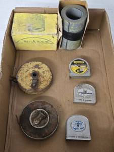 Lufkin, Stanley, and MSC Tape Measures, and Wrap-A-Round Tool