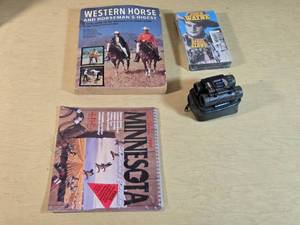 Western Horse and Horsemans Digest, Simmons Binoculars, and Other Outdoor Items