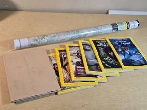 National Geographic Magazines, Colorado Map, and Appaloosa News Magazine Lot