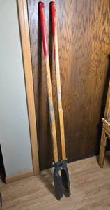 Post Hole Digger with Wooden Handles
