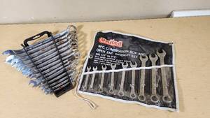 Set of Pittsburgh and United Combination Wrench Sets - Standard