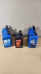 Chevron Supreme, OReilly, and Peak Motor Oil - 5w30 and 10w40
