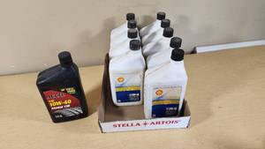 Accel 10W-40 Motor Oil and Formula Shell 10W-40 Motor Oil