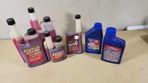 STA-BIL Fuel Stabilizer and Oil Treatment Lot including STP and American Brands