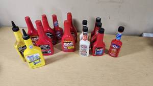 American-XT and STP Gas Treatment and Gunk Hydraulic Jack Oil