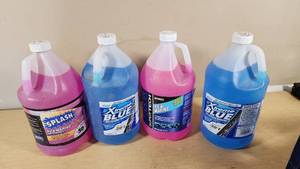 Splash RV & Marine Antifreeze and Xtreme Blue Windshield Washer Fluid