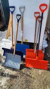 Snow Shovels Assortment Including Union Brand
