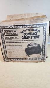 Great Northern Compact Camp Stove Mil-Spec Plus Adventure Gear