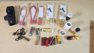 Holster, Shotgun Shells, BBs, and Gun Locks