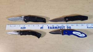 Frost Cutlery Pocket Knives, Stainless Steel Knife, and Additional Knives