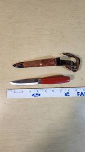 Erik Frost Mora Sweden Fixed Blade Knife with Sheath