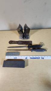 Bavarian Edge Knife Sharpener, Sharpening Steels, and Stones