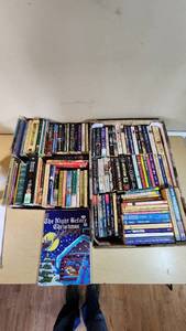 Lot of Books Including The Night Before Christmas and Various Fiction Titles