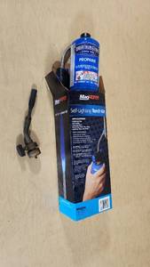 MagTorch Self-Lighting Torch Kit with Worthington Propane Cylinder