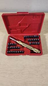 Lettering and Numbering Punch Set