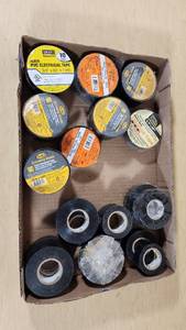 Smart Electrician and Seal-It Electrical Tape, Various Sizes - Some of it has been in storage awhile