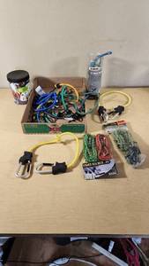 Various Bungee Cord Sets and Tie Downs