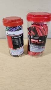 Altocraft 20 Piece Bungee Kit, Tool Shop 10-Piece 30 Bungee Cord Set