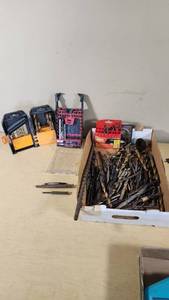 Drill and Drive Bit Sets Including Skil and Tool Shop, Assorted Drill Bits