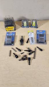 Power Tool Accessories including Warrior Phillips Bits and Performax Socket Adapter