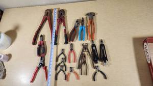 Various Pliers and Bolt Cutters