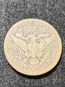 1914 US BARBER QUARTER