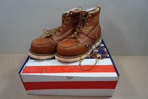 lot 7 image: Thorogood Mens 6 Steel Toe Work Boots - Size 9