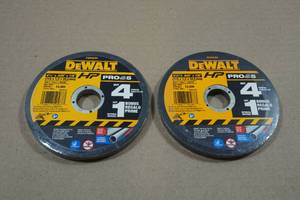 lot 14 image: 2 DeWalt 5-Packs Metal Cut Off Discs