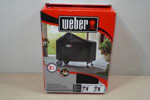 lot 19 image: Weber Premium Grill Cover for Performer Deluxe & Premium