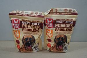 lot 47 image: 2 Boss DogCat Problend Goat Milk Powder Supplement