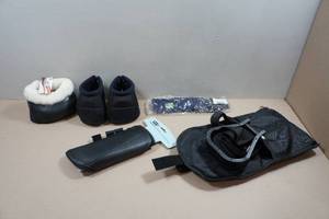 lot 83 image: Assorted Horse - Step Up Stirrup Extender, Socks, Bell Boots