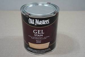 lot 135 image: 1QT Old Masters Gel Stain - Natural