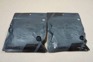 lot 149 image: 2 Dick Rinkle Premium Mens Boxer Briefs - Large