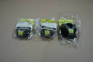 lot 153 image: 3 Fifty Fifty Wide Mouth Flip-Top Lid for Tumblers