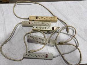 lot 1867 image: Assorted Used Power Strips