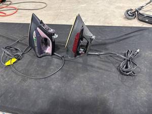 lot 1948 image: Two Electric Steam Irons