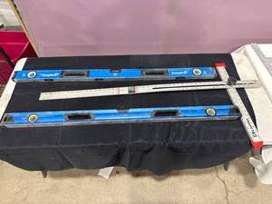 lot 1958 image: Levels, Ruler, and T-Square