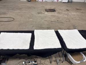 lot 1962 image: pillow covers and rug