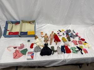 lot 1974 image: Vintage Barbie & Ken Doll Lot