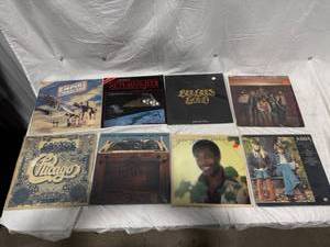 lot 1990 image: Lot of 8 Vinyl Record Albums
