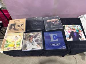 lot 1994 image: Elton John Vinyl Record Lot